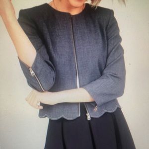Scalloped Edge Jacket